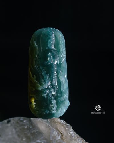 Tượng Phật ngọc Jade băng chủng