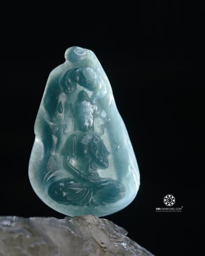 Tượng Phật ngọc Jade băng chủng