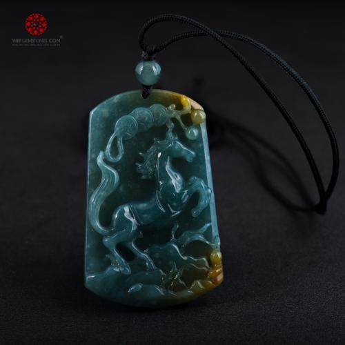 Mặt dây chuyền Ngọc Cẩm Thạch Jade