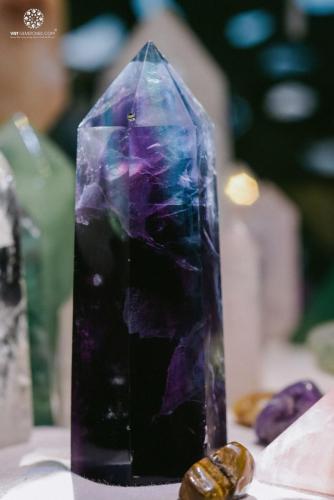 Trụ đá Fluorite 