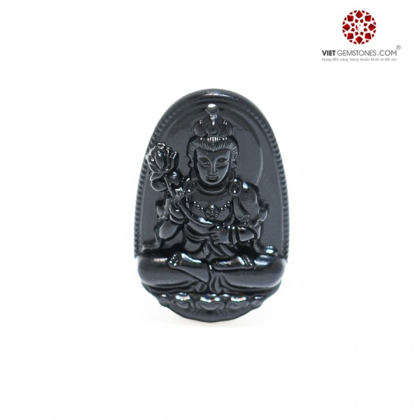 MDC Đại Thế Chí Bồ Tát Obsidian Phật bản mệnh tuổi Ngọ