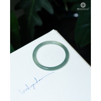 Vòng Nguyên Khối Chalcedony Uyên Ương chột 6mm