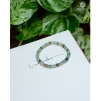 Vòng tay Cẩm Thạch Tứ Quý kiểu bánh xe