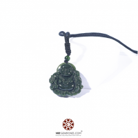 Mặt dây chuyền Phật Di Lặc Ngọc Bích - Nephrite Canada