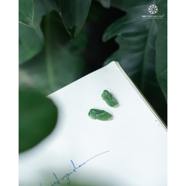 Mặt dây chuyền Ngọc Thiền Ngọc Bích Nephrite