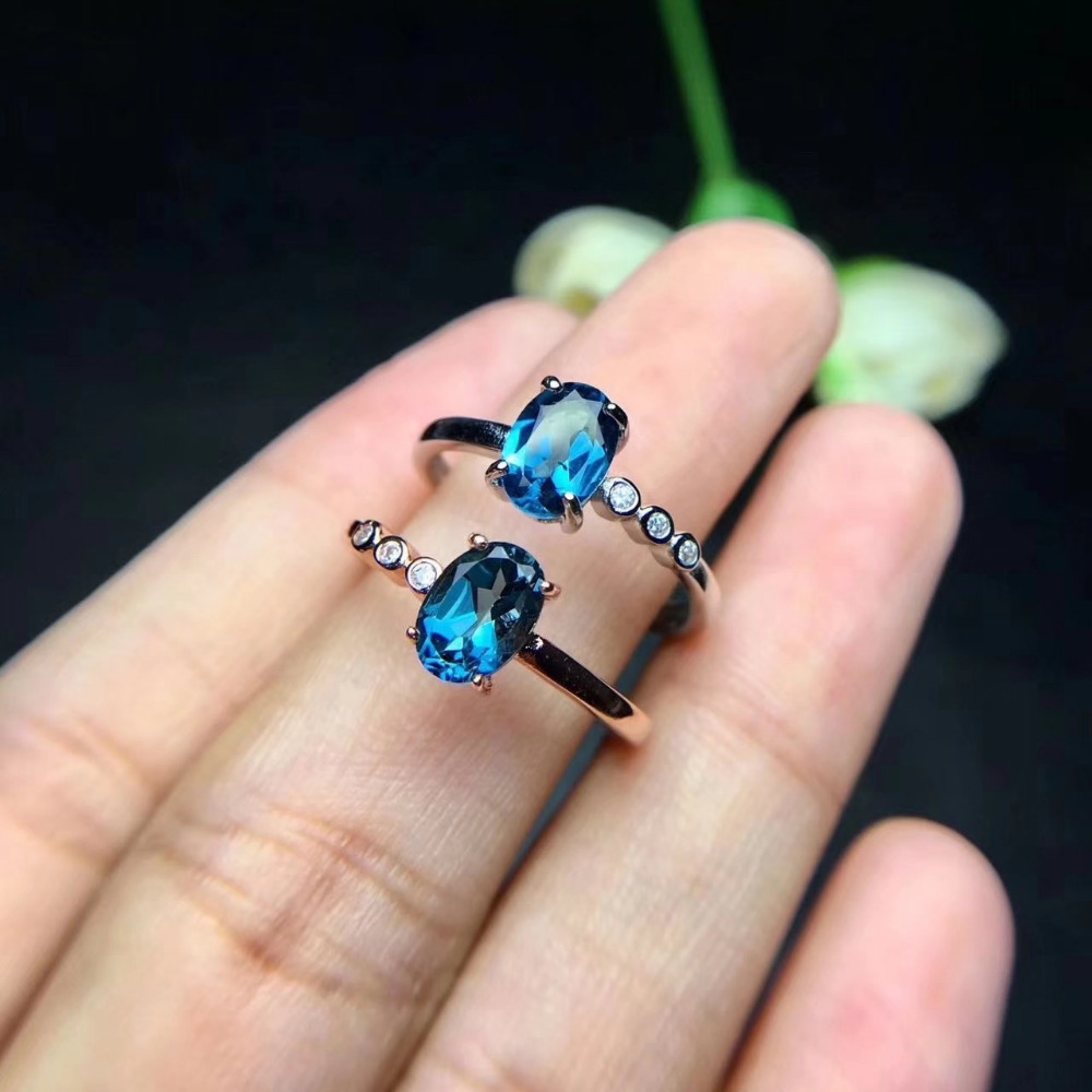 Nhẫn đính đá Topaz - VietGemstones