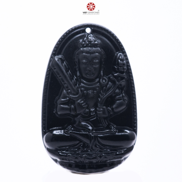 Phật bản mệnh tuổi Sửu, Dần Hư Không Tạng Bồ Tát Obsidian